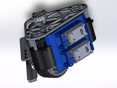 Swerve mount mk4i Spark Max Horizontal orientation Free 3D print model