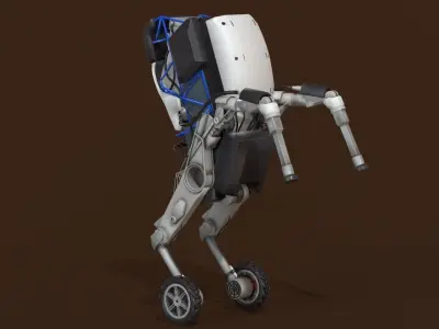 Handle Robot Boston Dynamics Low-poly 3D model