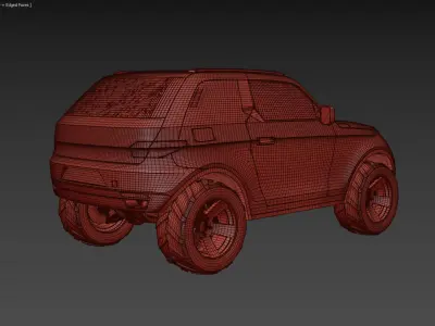 Lada Niva X concept 3D model