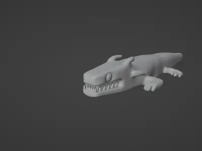 Lizard 3D Print Ready 3D model