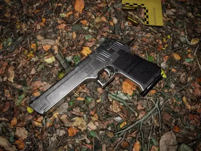 Desert Eagle 50 AE Low-poly 3D model