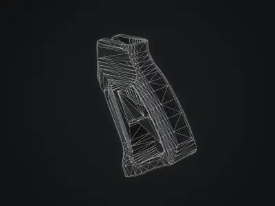 Fortis Torque Pistol Grip Low-poly 3D model
