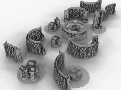 Bookstore book store 3D model