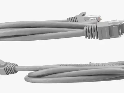 Computer Cables Collection 2 3D model