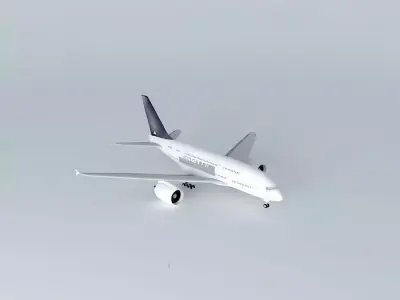 Airbus A370  Free 3D model