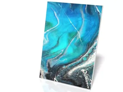 Wall Painting Free low-poly 3D model