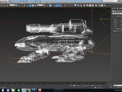 TIGERROBOT futuristic animal 3D model