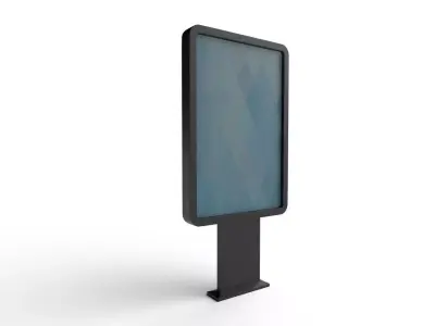 Stand Display M03 Low-poly 3D model