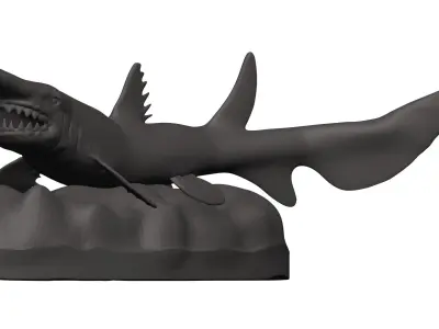 Goblin Shark 3D model