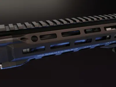 MFR XL Handguard Pack Low-poly 3D model