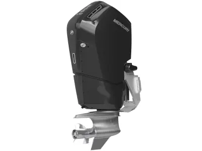Mercury Verado V12 600HP Outboard Motor 3D model