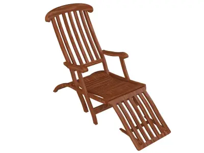 Titanic folding Chair 3D model