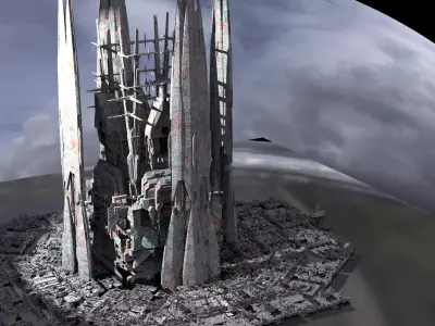 Star Trek City Under construction 3D model