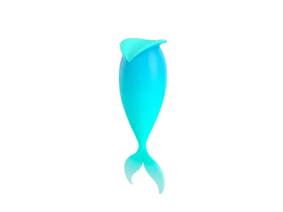 Mermaid Tail 3D model