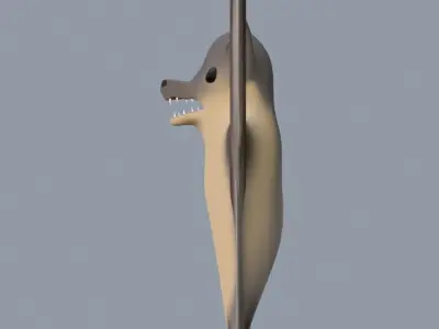 Bat Model 3D model