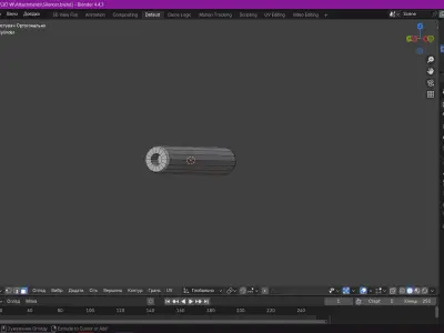 Attachments Low-poly 3D model