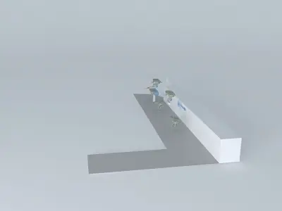 UN task force alpha android command UAV unit 3D model