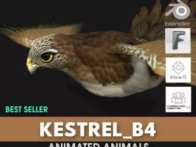 Kestrel B4 3D model