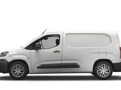 Fiat E-Doblo LWB Van 511 2023 3D model