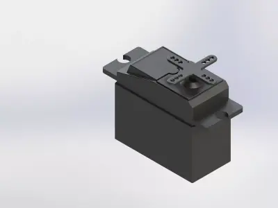 Servo Motor Free 3D model