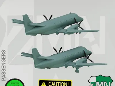 BAE JETSTREAM 41 V1 3D print model