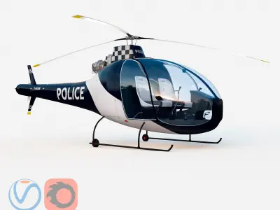 HAD1-T Helineo Police 3D model