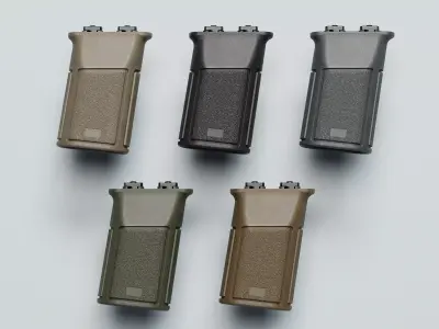 Verical Grip - M-LOK - Replica Low-poly 3D model