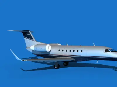 Embraer Praetor 600 V02 3D model