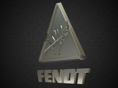 fendt logo 3D model