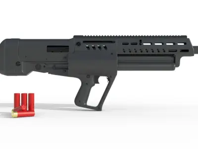 IWI Tavor TS12 3D model
