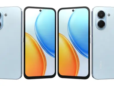 Honor X7e All Colors 3D model