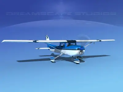 Cessna 150 Aerobat V10 3D model