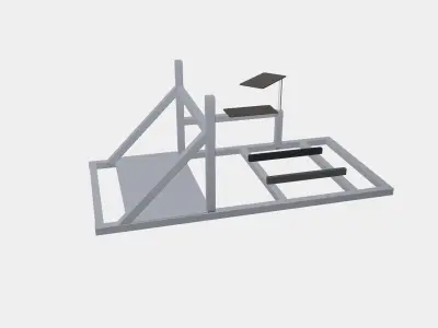 Sim Rig frame Free 3D model