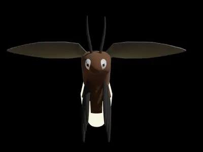 insect Low-poly 3D model