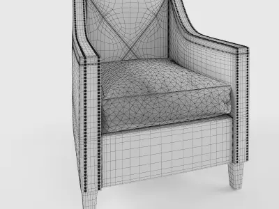 Arm chairs Free 3D model