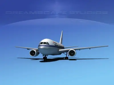 Boeing 767-200ER Air China 3D model