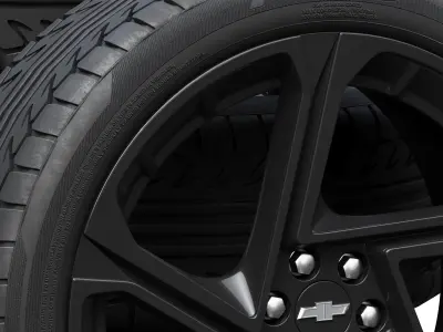 Chevrolet wheels 3D model