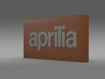 Aprilia Logo 3D model