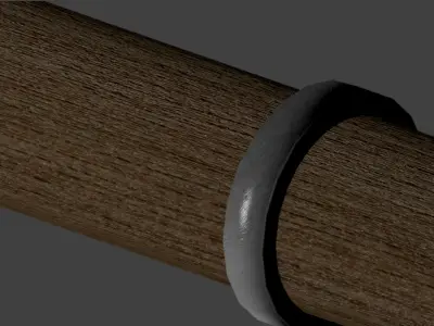 Simple Lance 3D model