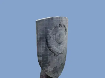 3D - The Motherland Monument - Kyiv Ukraine - usdz gltf obj 3D model