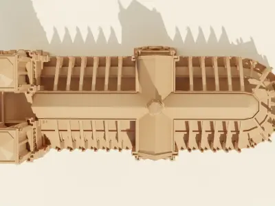 Notre-Dame de Paris 3D print model