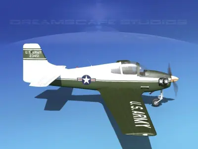 Johnston A-51A V07 3D model