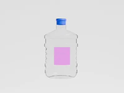  20L Water Bottle 3D model 3D model
