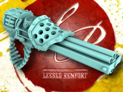 Alternate Weapons Pack for Lesser Steam Knights Free 3D print model