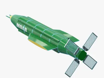 GBU 43 MOAB 3D model