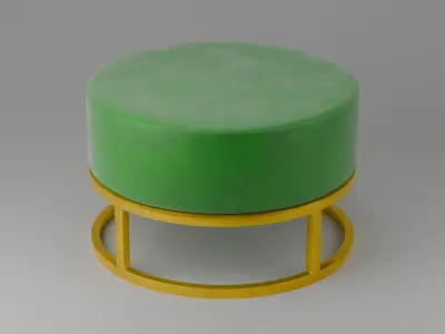 Ottoman Free 3D model