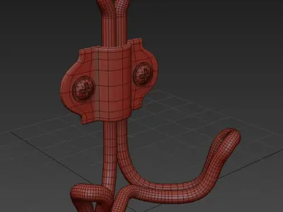 IKEA Svartsjon Double hook Free 3D model