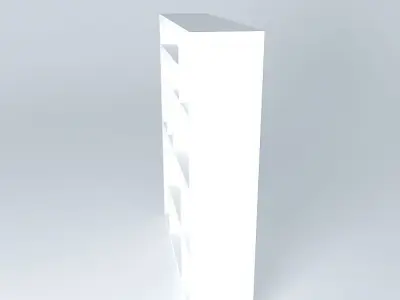 Mediterranean bookshelf estante Mediterranean Free 3D model