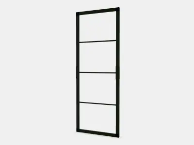 SKYTTA Sliding door frame 10 Low-poly 3D model