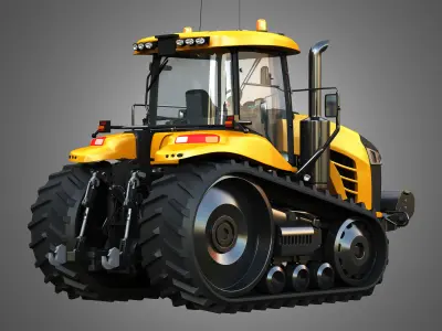 Challenger - MT700E Tractor 3D model